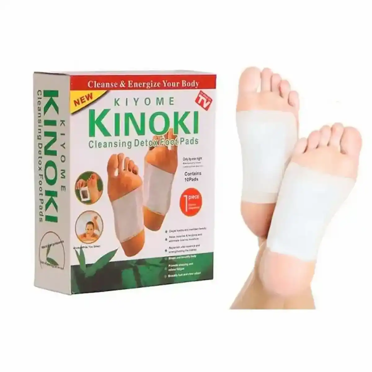 Kinoki detox foot pad 10 pis