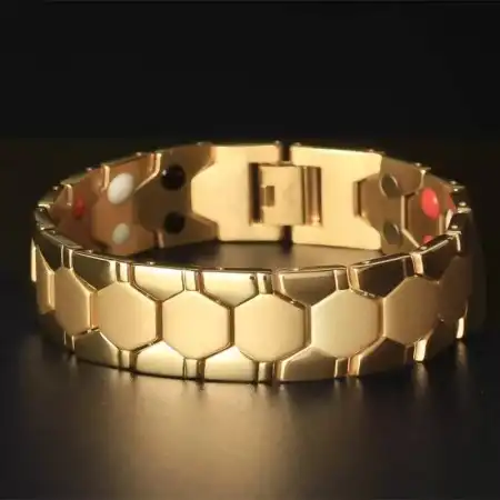 Double Magnate Golden Bracelet (Gold)